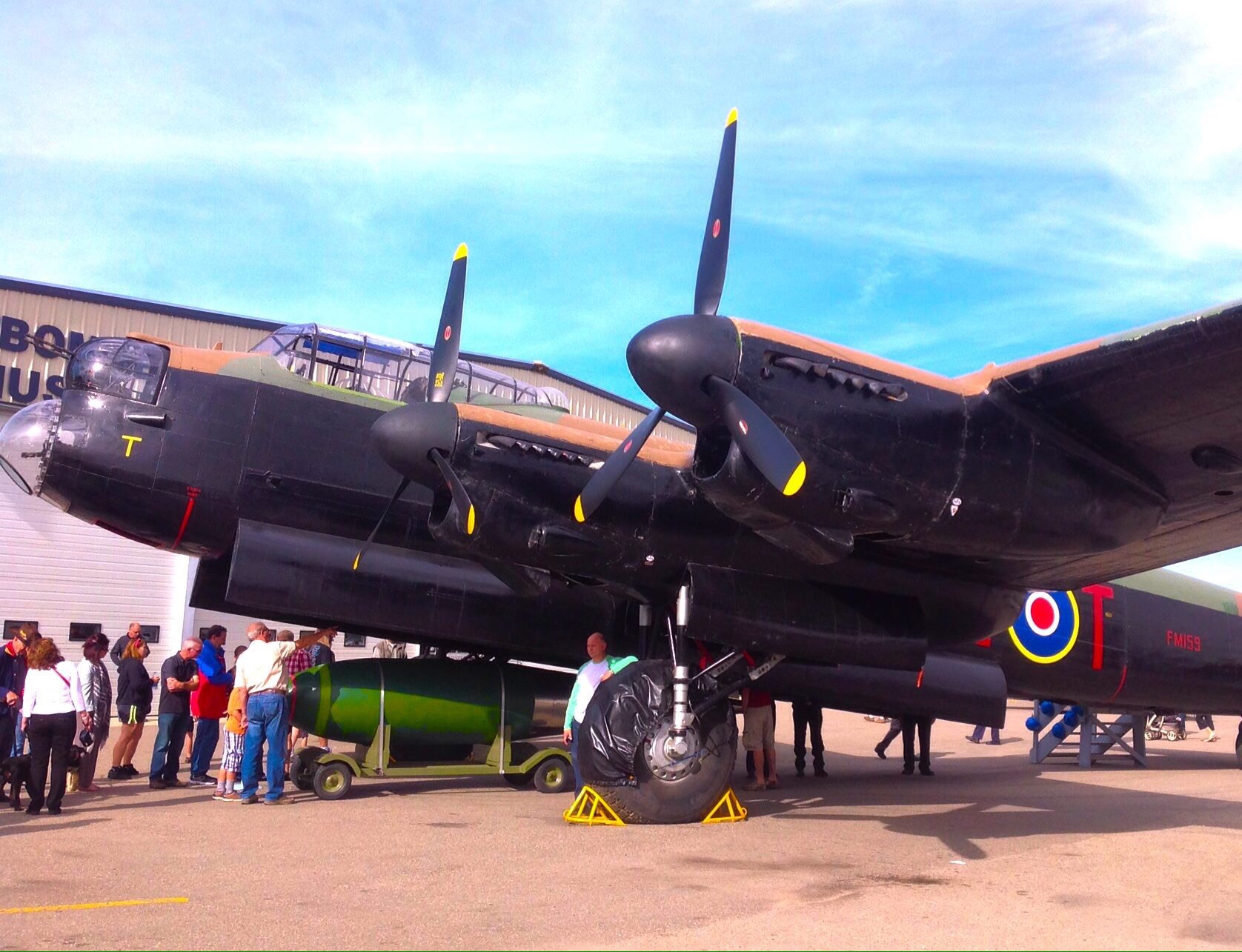 Lancaster Bomber, Nanton, Alberta Lancaster Bomber, Nanton, Alberta