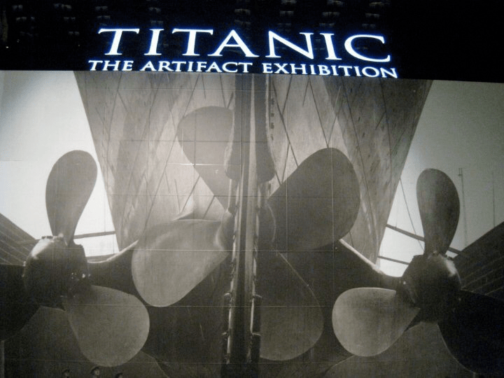 The Titanic Exhibition in Vegas 